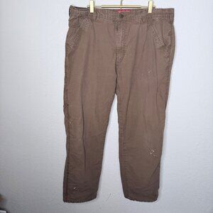 Coleman Mens 38/32 Fleece-Lined Utility Pants Carpenter Outdoor Workwear